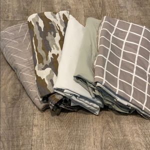 Bundle of 5 baby swaddles